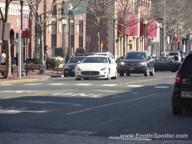 Maserati GranTurismo spotted in Red Bank, New Jersey