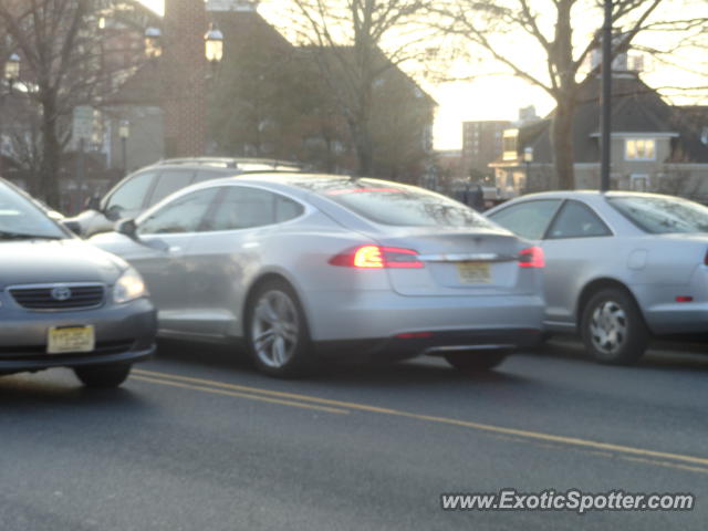 Tesla Model S spotted in Red Bank, New Jersey