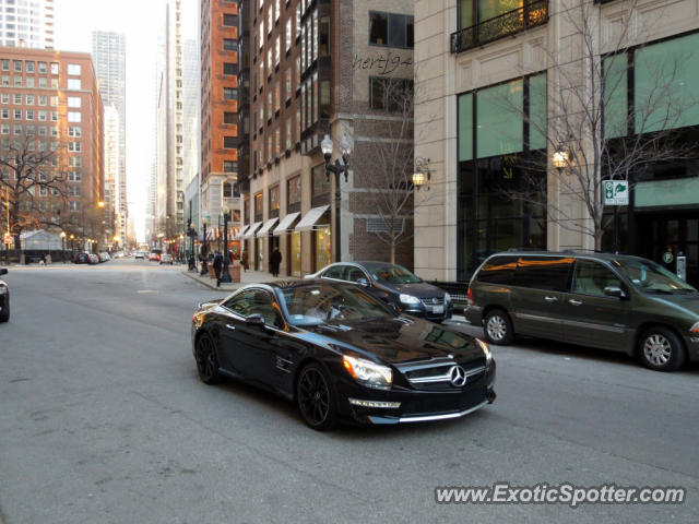 Mercedes SL 65 AMG spotted in Chicago, Illinois