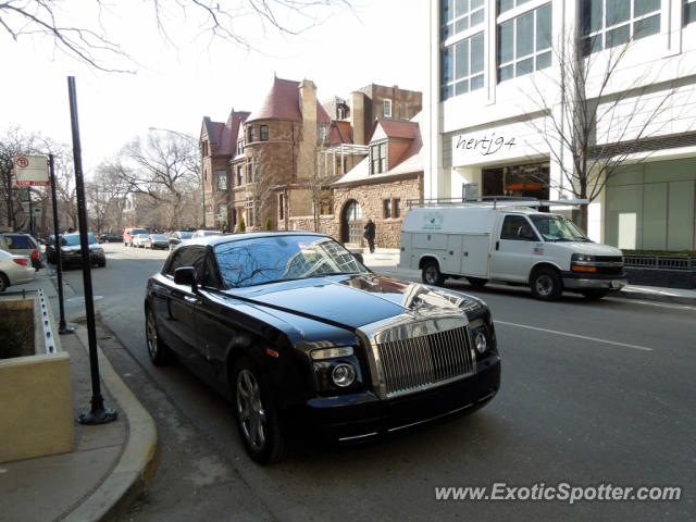 Rolls Royce Phantom spotted in Chicago, Illinois