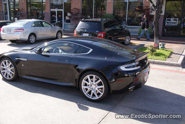 Aston Martin Vantage spotted in Dallas, Texas