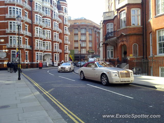 Rolls Royce Phantom spotted in London, United Kingdom