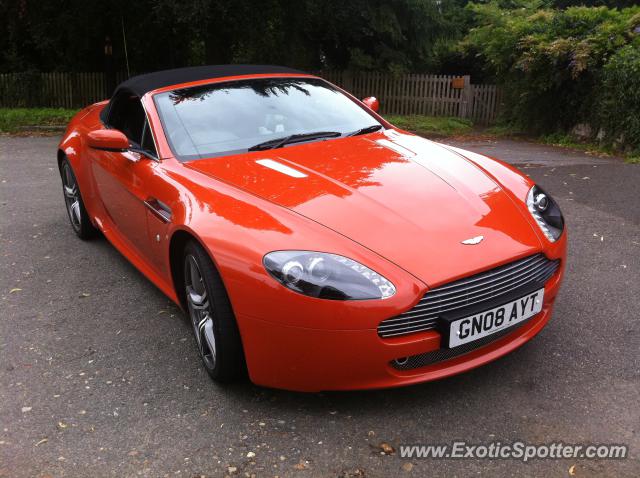 Aston Martin Vantage spotted in Brentwood Essex, United Kingdom