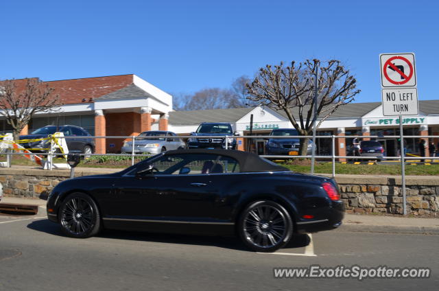 Bentley Continental spotted in Greenwich, Connecticut