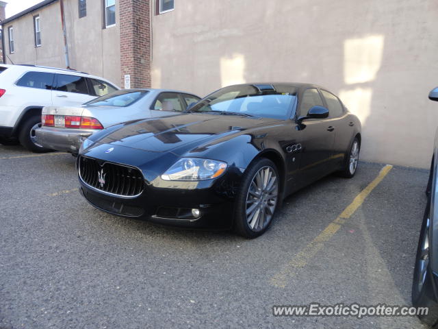 Maserati Quattroporte spotted in Red Bank, New Jersey