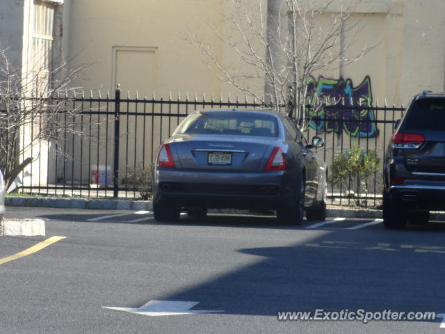 Maserati Quattroporte spotted in Red Bank, New Jersey