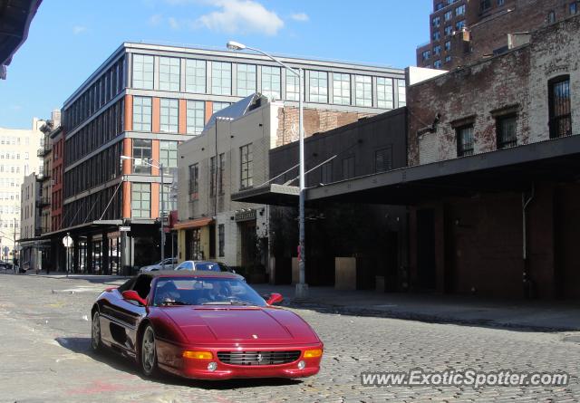 Ferrari F355 spotted in New York, New York