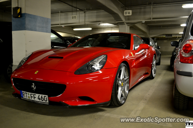 Ferrari California spotted in Munich, Germany