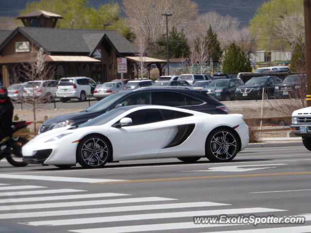 Mclaren MP4-12C spotted in Reno, Nevada