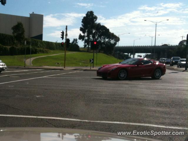 Ferrari 599GTB spotted in Melbourne, Australia