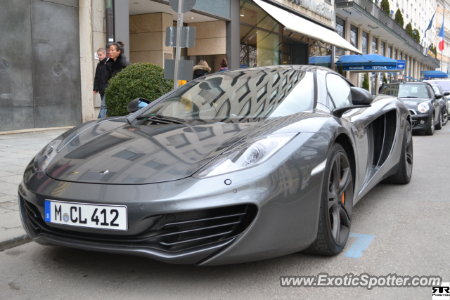 Mclaren MP4-12C spotted in Munich, Germany