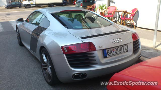 Audi R8 spotted in Bratislava, Slovakia