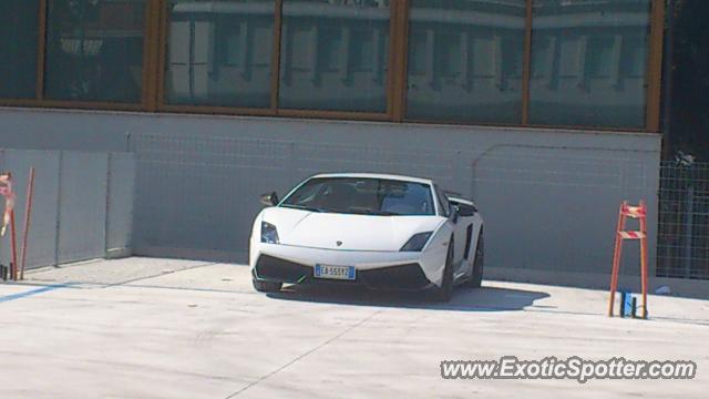 Lamborghini Gallardo spotted in San Benedetto, Italy