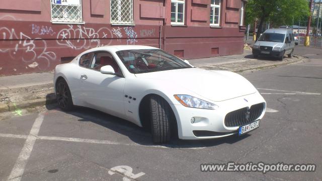 Maserati GranTurismo spotted in Bratislava, Slovakia