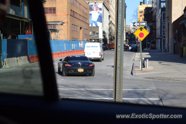 Mercedes SLS AMG spotted in New york, New York