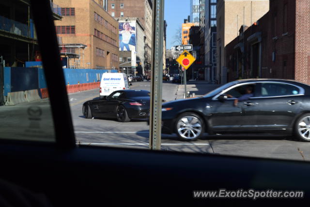 Mercedes SLS AMG spotted in New York, New York