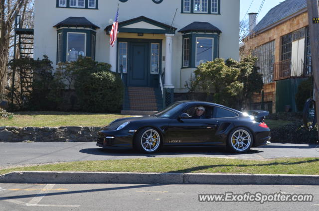 Porsche 911 GT2 spotted in Greenwich, Connecticut