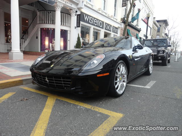 Ferrari 599GTB spotted in Red Bank, New Jersey