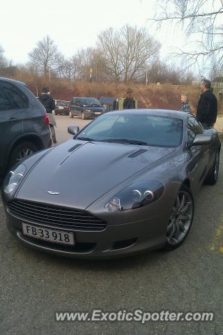 Aston Martin DB9 spotted in Hillerød, Denmark