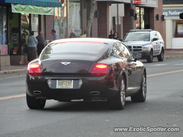 Bentley Continental spotted in Red Bank, New Jersey