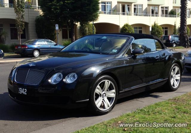 Bentley Continental spotted in Melbourne, Australia