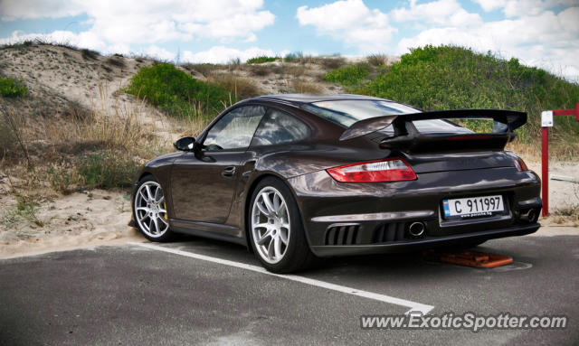 Porsche 911 GT2 spotted in Sveti Vlas, Bulgaria