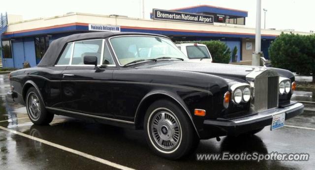 Rolls Royce Corniche spotted in Bremerton, Washington