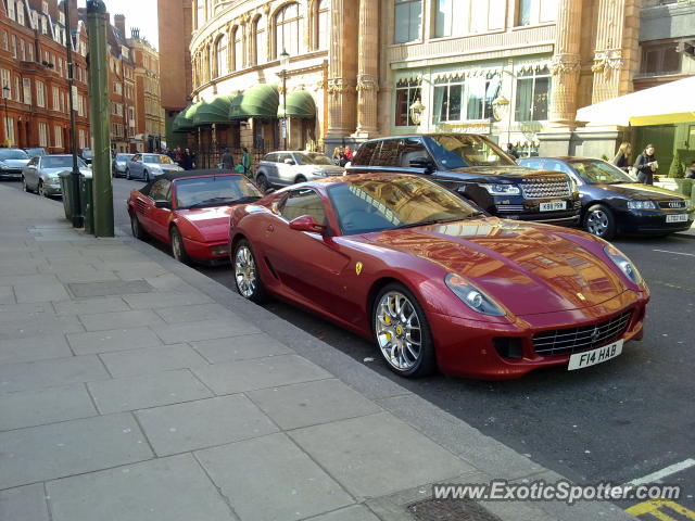 Ferrari 599GTB spotted in London, United Kingdom