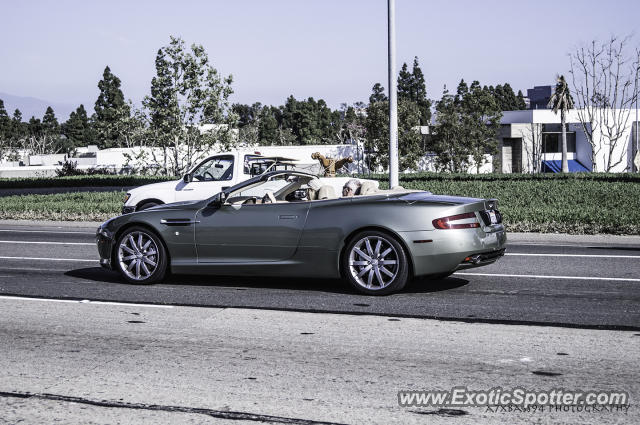 Aston Martin DB9 spotted in Orange, California