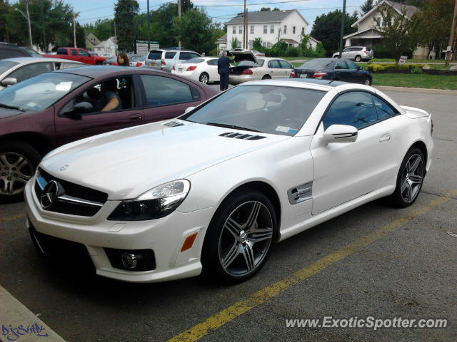 Mercedes SL 65 AMG spotted in Webster, New York