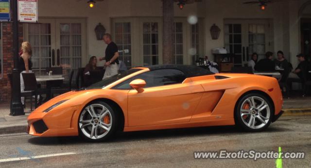 Lamborghini Gallardo spotted in Fort Lauderdale, Florida