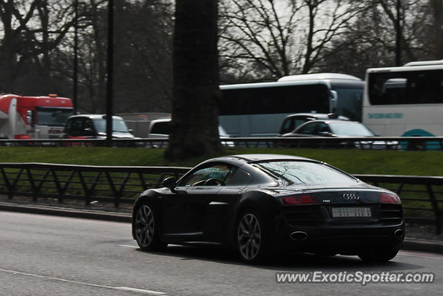 Audi R8 spotted in London, United Kingdom