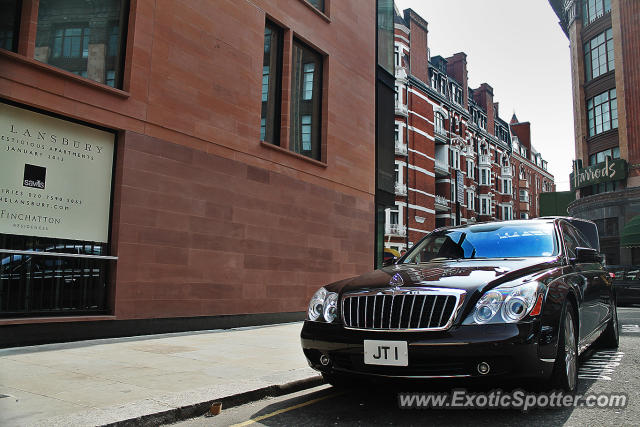 Mercedes Maybach spotted in London, United Kingdom