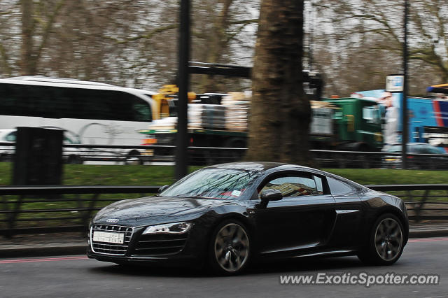 Audi R8 spotted in London, United Kingdom