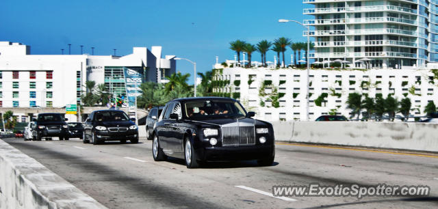 Rolls Royce Phantom spotted in Miami, Florida