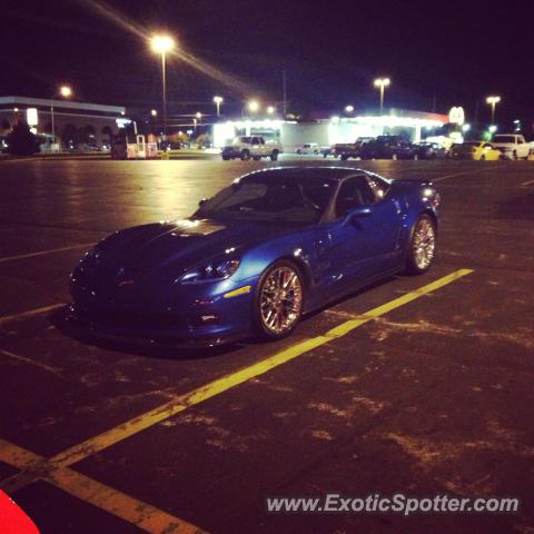 Chevrolet Corvette ZR1 spotted in Springfield, Missouri