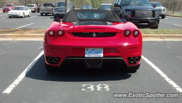 Ferrari F430 spotted in Mooresville, North Carolina