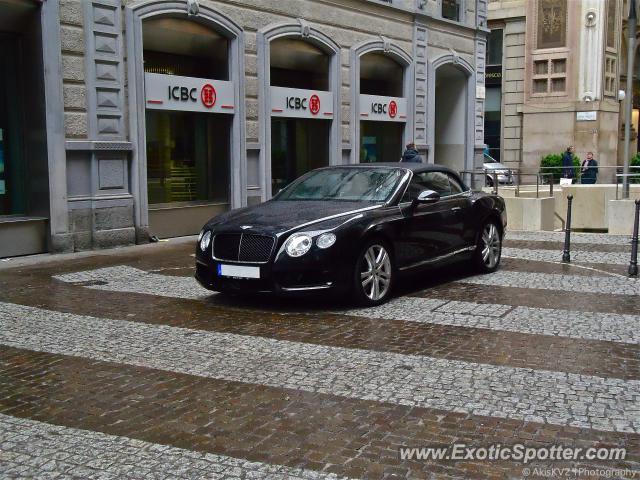 Bentley Continental spotted in Milan, Italy