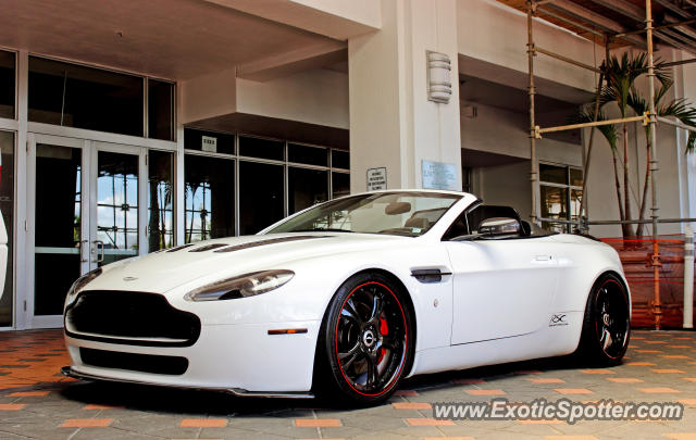 Aston Martin Vantage spotted in Miami, Florida