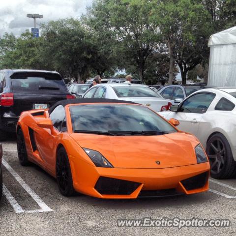 Lamborghini Gallardo spotted in West palm beach, Florida