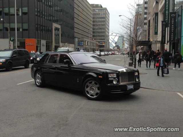 Rolls Royce Phantom spotted in Toronto, Canada