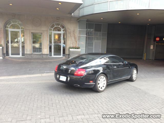 Bentley Continental spotted in Toronto, Canada