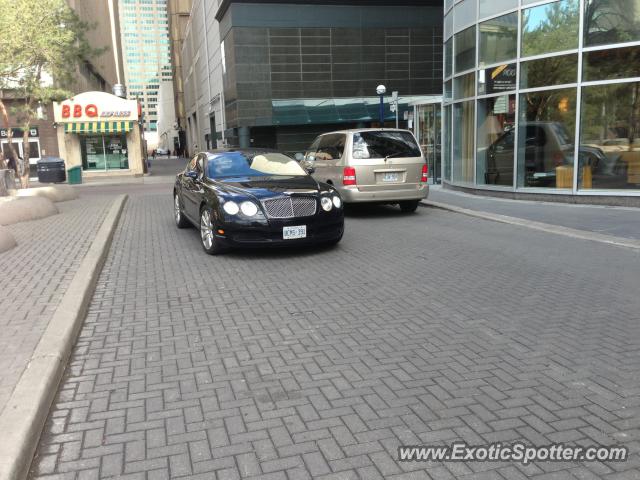 Bentley Continental spotted in Toronto, Canada