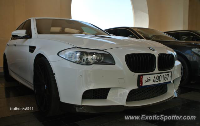 BMW M5 spotted in Doha, Qatar