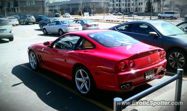 Ferrari 575M spotted in London, Ontario, Canada