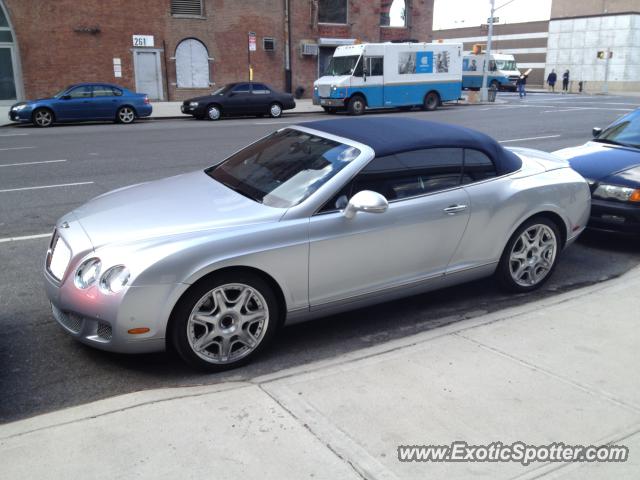 Bentley Continental spotted in Manhattan, New York