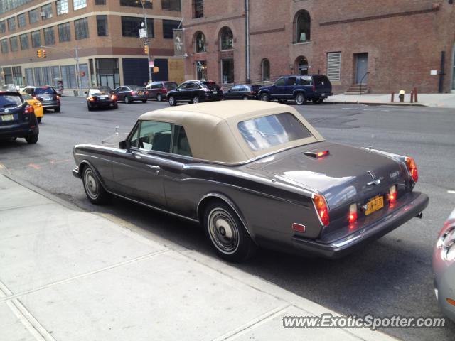 Rolls Royce Corniche spotted in Manhattan, New York