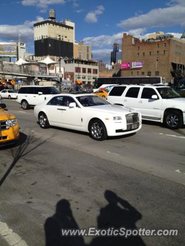 Rolls Royce Ghost spotted in Manhattan, New York