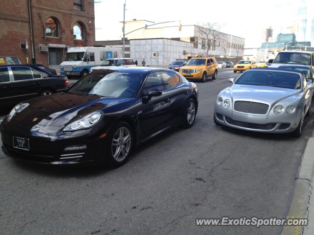 Bentley Continental spotted in Manhattan, New York