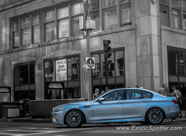 BMW M5 spotted in Boston, Massachusetts